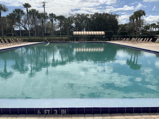 view of swimming pool