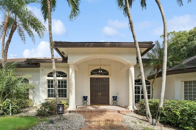 view of property entrance