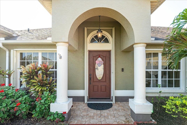 view of property entrance