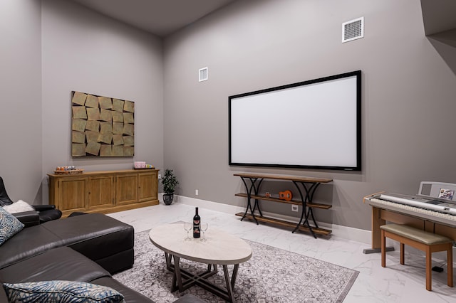 view of home theater