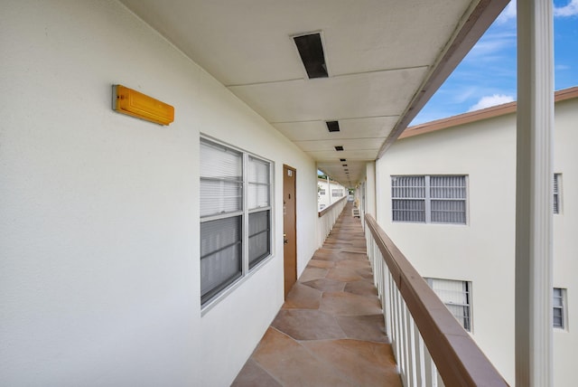 view of corridor