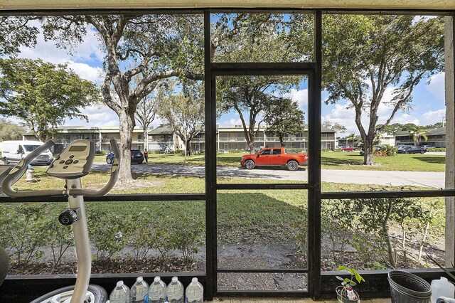 exterior space featuring a wealth of natural light