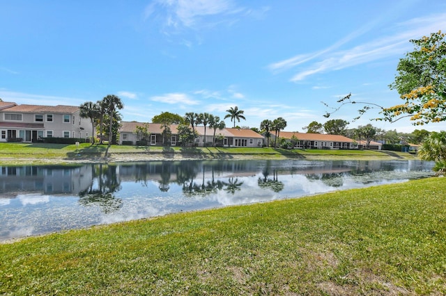 property view of water