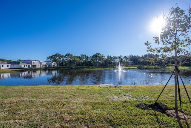 property view of water