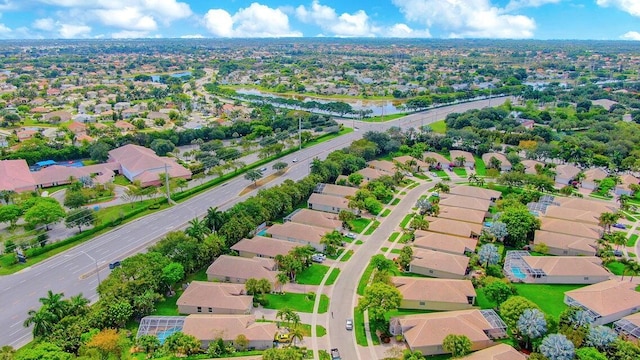 6731 Southport Dr W, Boynton Beach, FL 33472 - birds eye view of property featuring a residential view