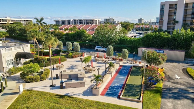 2871 N Ocean Blvd Unit F427, Boca Raton, FL 33431 - view of community with a city view