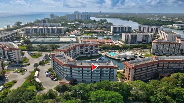 2871 N Ocean Blvd Unit F427, Boca Raton, FL 33431 - view of urban area featuring a nearby body of water