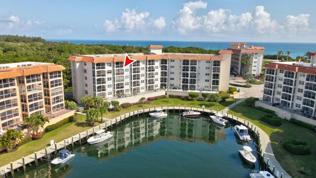 2871 N Ocean Blvd Unit F427, Boca Raton, FL 33431 - bird's eye view of a nearby body of water
