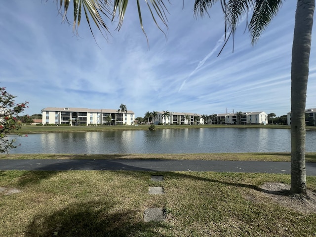 view of water feature