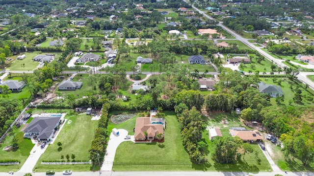drone / aerial view