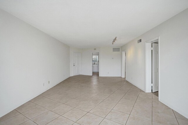 view of tiled empty room