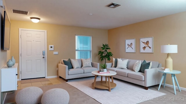 6906 NW Kowal Ct, Port Saint Lucie, FL 34986 - living room with baseboards