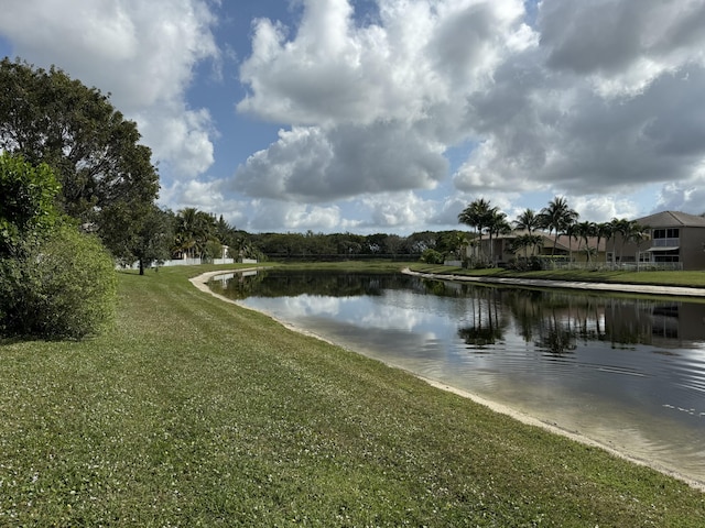 view of water feature