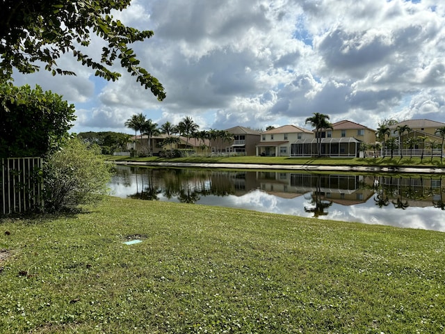 property view of water