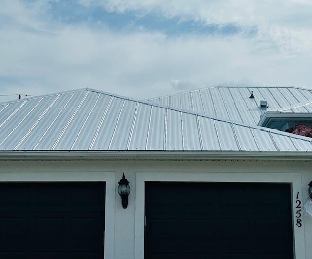 details with metal roof