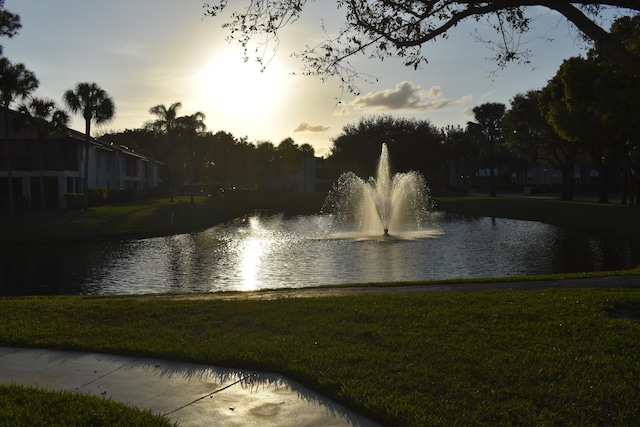 property view of water