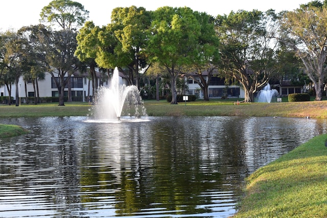 property view of water