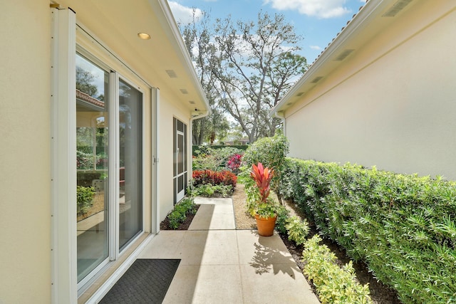 view of patio