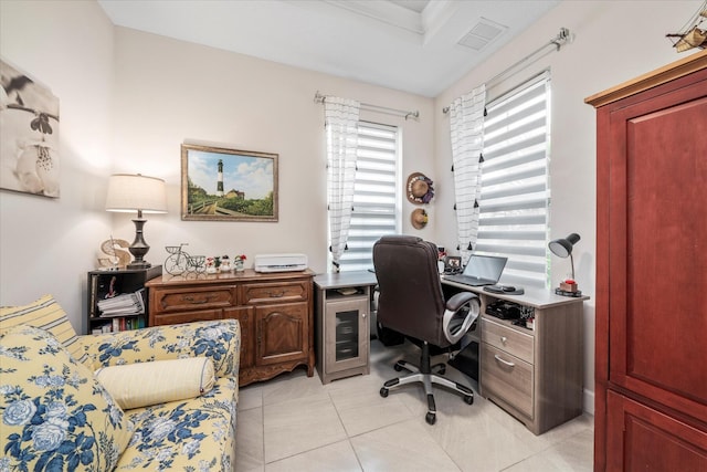 9597 SW Royal Poinciana Dr, Port Saint Lucie, FL 34987 - view of tiled office