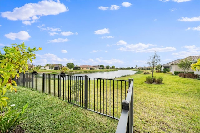 9597 SW Royal Poinciana Dr, Port Saint Lucie, FL 34987 - view of yard featuring a water view