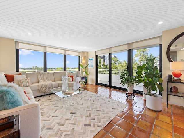 view of living room