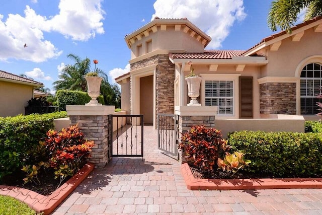 9895 SW Nuova Way, Port Saint Lucie, FL 34986 - view of property entrance