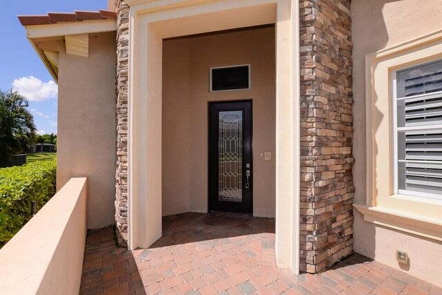 9895 SW Nuova Way, Port Saint Lucie, FL 34986 - view of property entrance