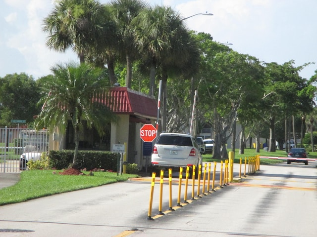 view of road