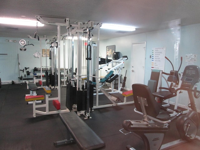 view of workout area