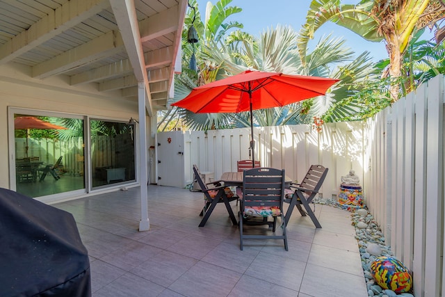 view of patio / terrace