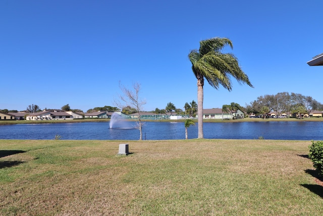 property view of water