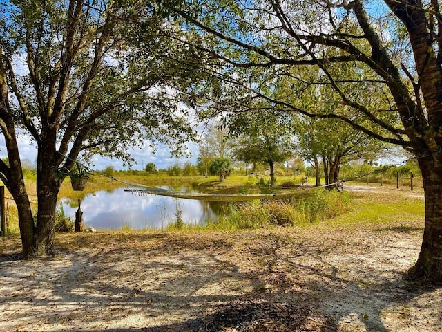 property view of water