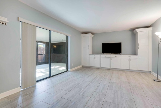 view of unfurnished living room