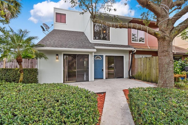 back of property featuring a patio area