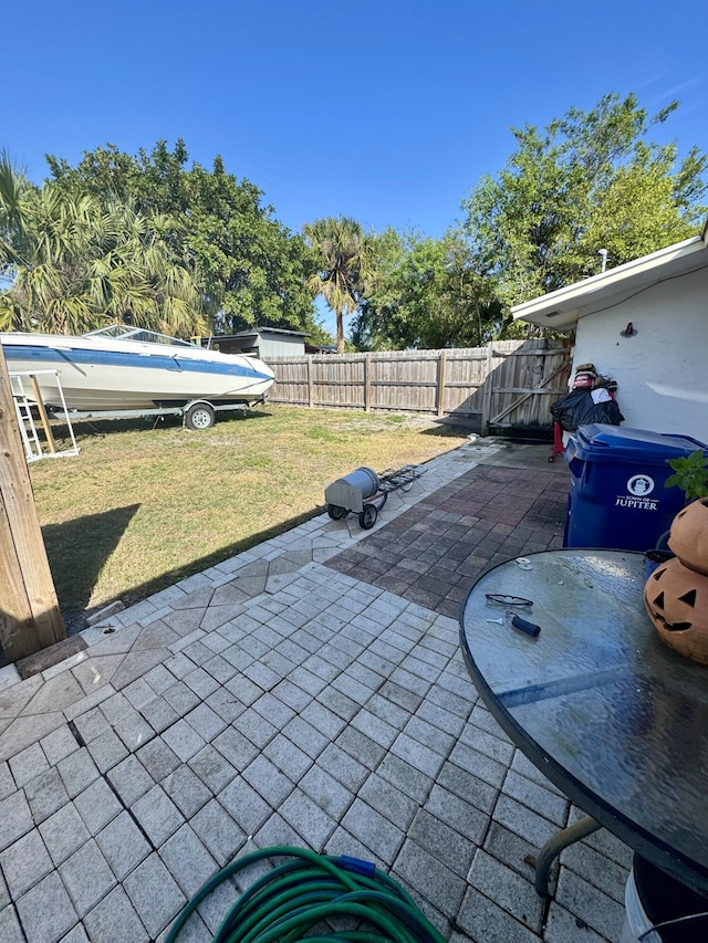 view of patio