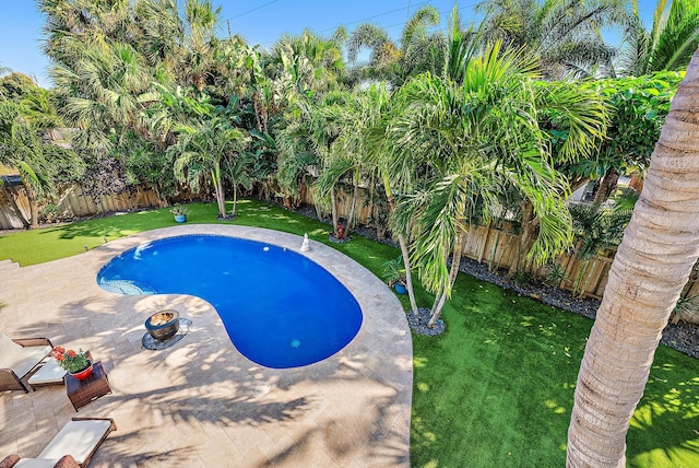 330 Franklin Rd, West Palm Beach, FL 33405 - view of pool featuring a patio