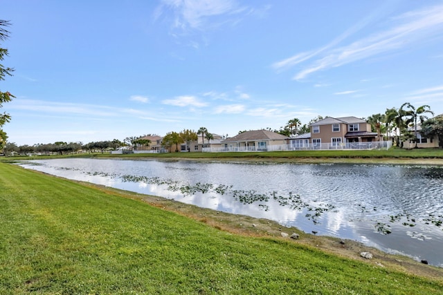 property view of water