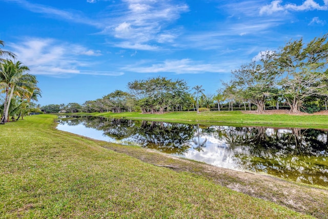 property view of water