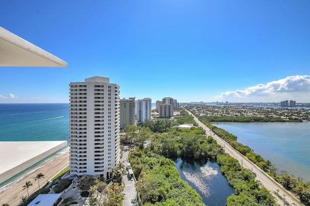 5080 N Ocean Dr Unit 20C, Riviera Beach, FL 33404 - view of urban area with a nearby body of water