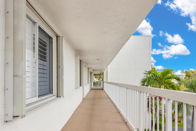 view of hallway