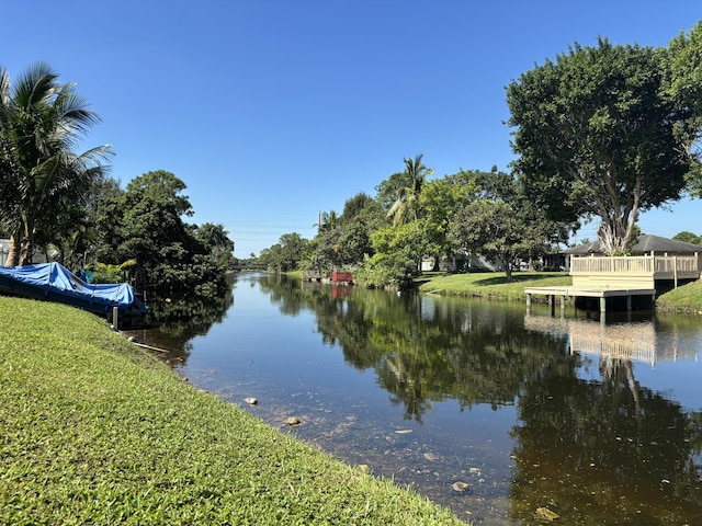 property view of water