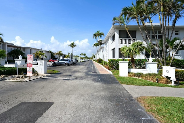 view of street