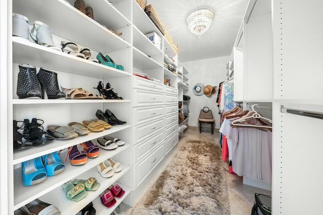 view of spacious closet