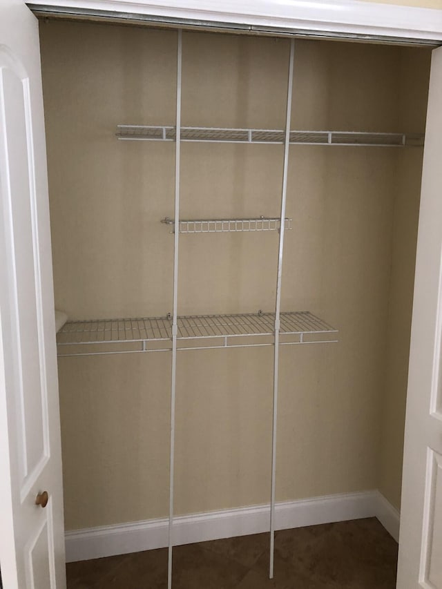 view of closet