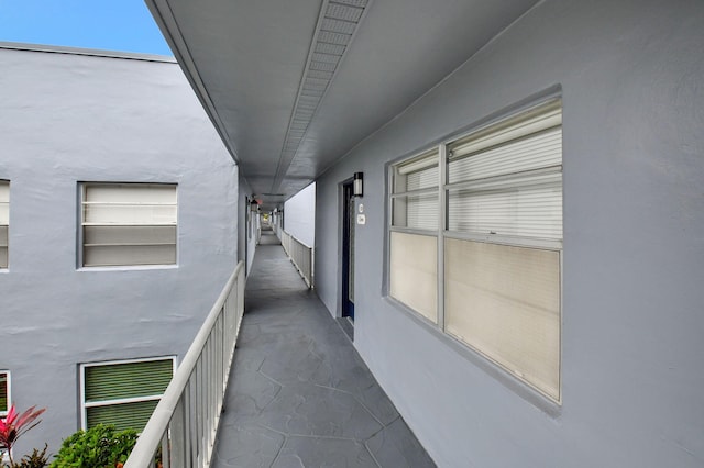 view of hallway