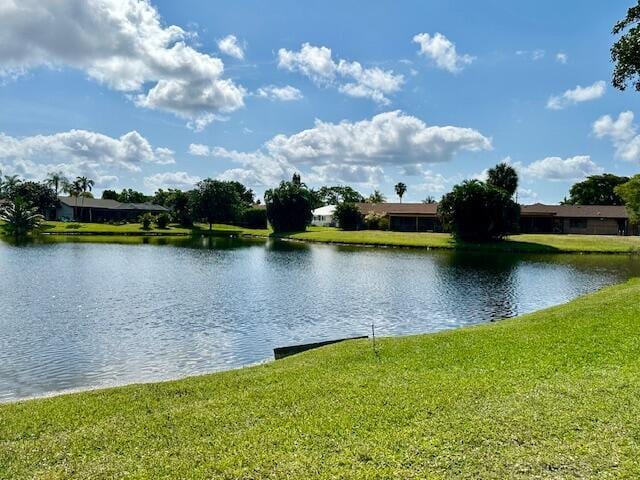 property view of water