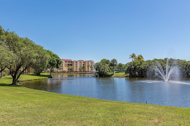 property view of water