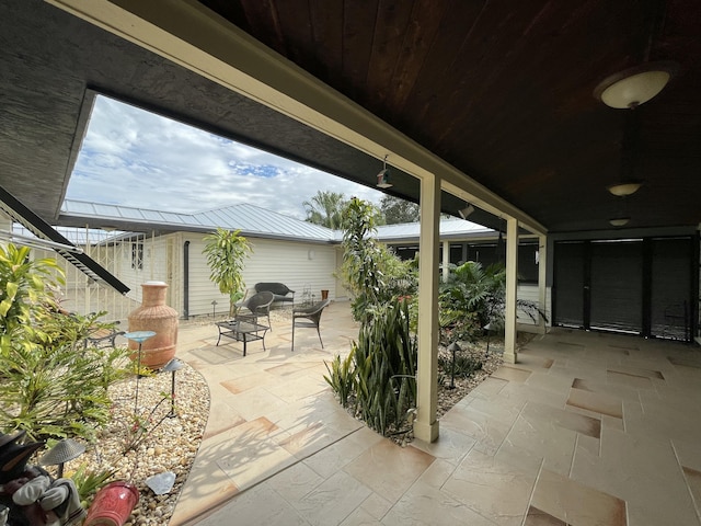 view of patio