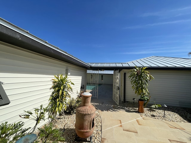 view of patio