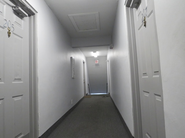 view of corridor